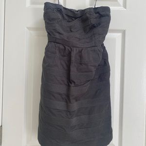 J. Crew Slate Grey Strapless Dress Size 0